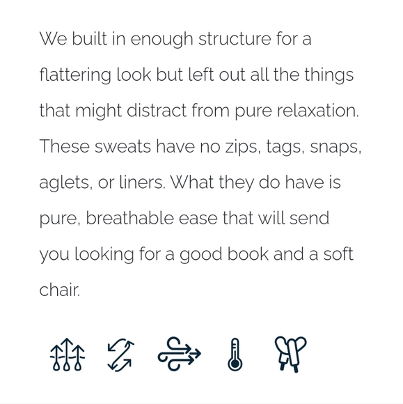 🌙ZYIA Lounge Boyfriend Sweats - Picture 4 of 7